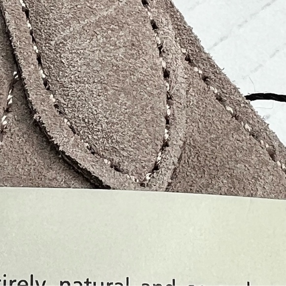 NWT M.I.L.A. Made in Los Angeles Emma Shoulder Hobo Bag Stone Suede - Picture 9 of 14